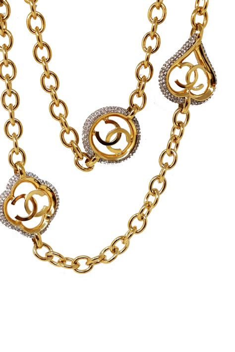 chanel long necklace style|chanel long necklace price.